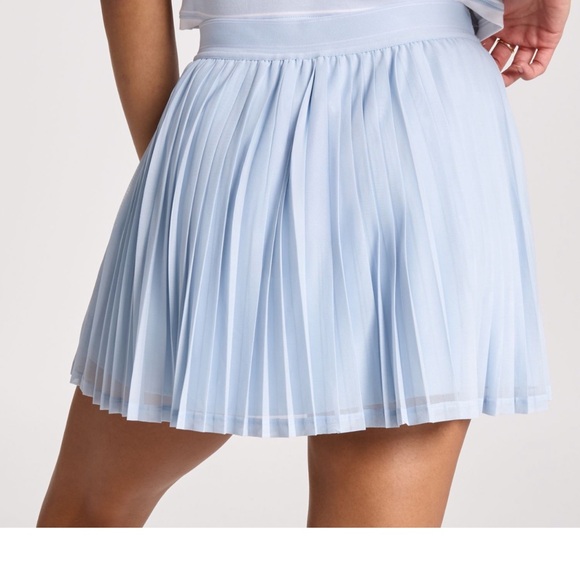 NWT CALIA Pleated Light Blue Mini Skort - Picture 3 of 3